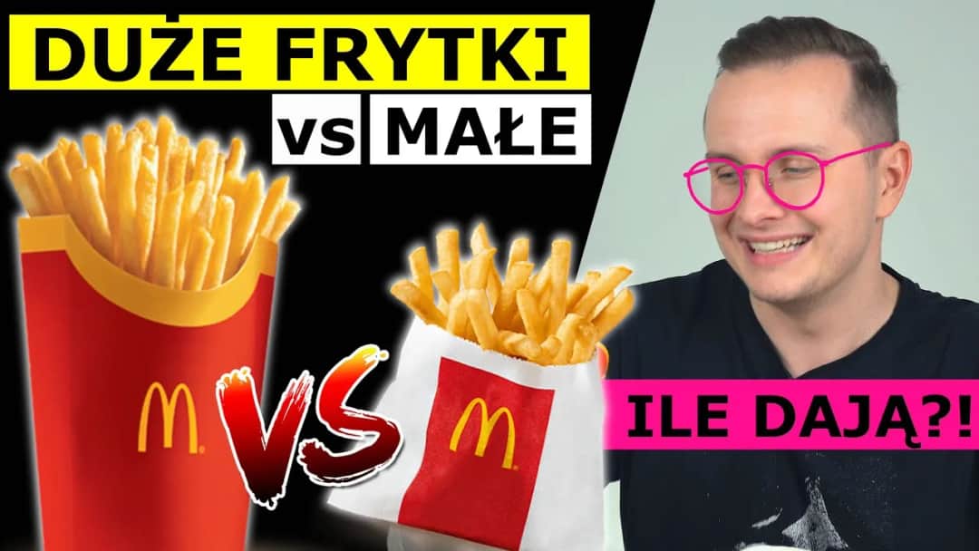 Ile kosztują duże frytki w McDonald's? Zaskakująca cena!