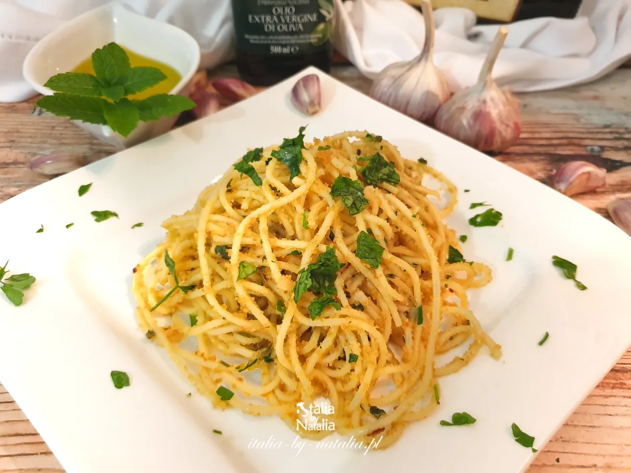 Spaghetti aglio olio Kwestia Smaku – nowoczesna interpretacja klasyki